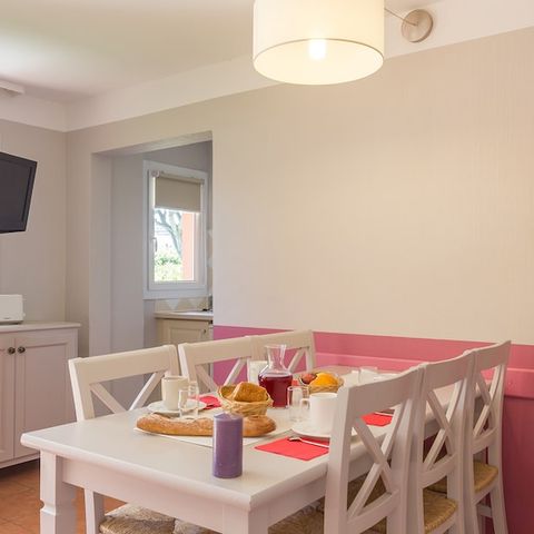Appartement 6 personnes - 1 chambre + 1 coin nuit - Terrasse ou balcon