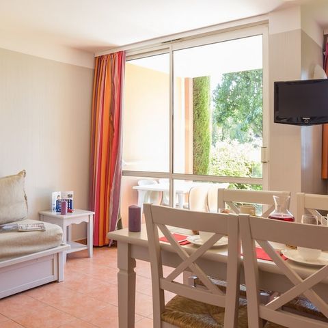 Appartement 6 personnes - 1 chambre + 1 coin nuit - Terrasse ou balcon