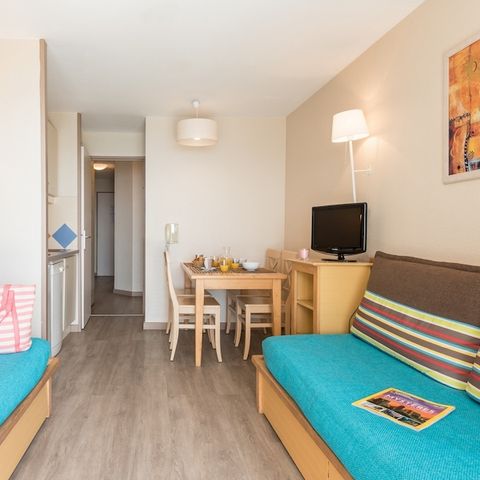 Appartement 5 personnes - 1 chambre - Terrasse ou balcon