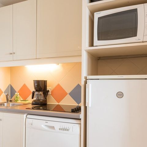 Appartement 7 personnes - 1 chambre - 1 coin - Nuit - Terrasse ou balcon