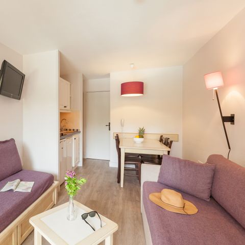 Studio 4 personnes - Studio - 1 alcôve - Terrasse ou balcon