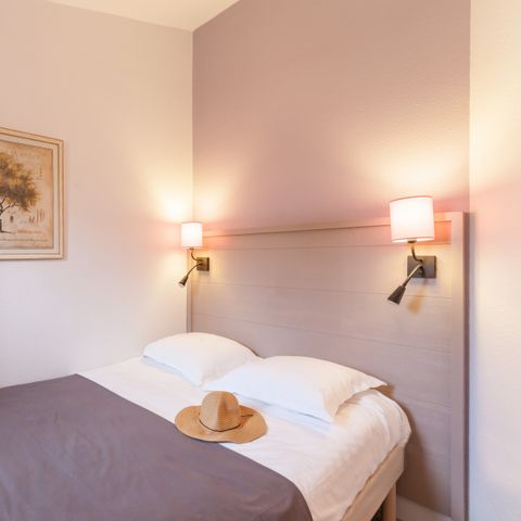Appartement 4 personnes - 1 chambre - Terrasse ou balcon - Vue sur le jardin