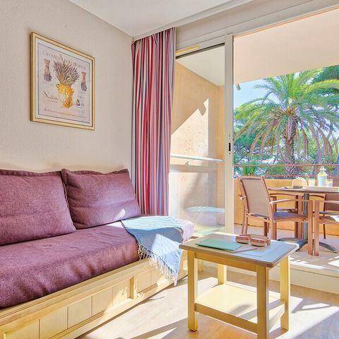 Appartement 4 personnes - 1 chambre - Terrasse ou balcon - Vue sur le jardin