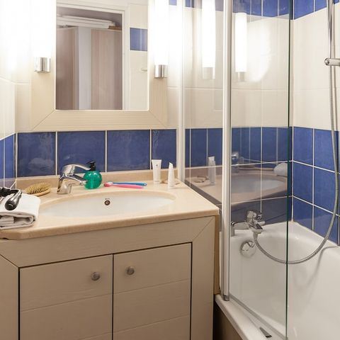 Studio 4 personnes - 1 coin nuit – Terrasse ou balcon – Vue jardin