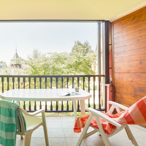 Appartement 6 personnes - 1 CHAMBRE + 1 COIN NUIT - VUE JARDIN