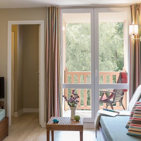 Appartement 6 personnes - - 1 chambre + 1 alcôve - Terrasse ou balcon