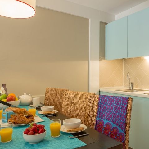 Appartement 6 personnes - - 1 chambre + 1 alcôve - Terrasse ou balcon