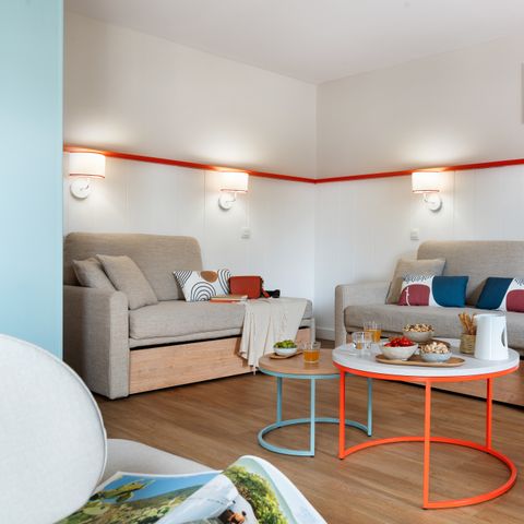 Appartement 6 personnes - 2 chambres - Balcon