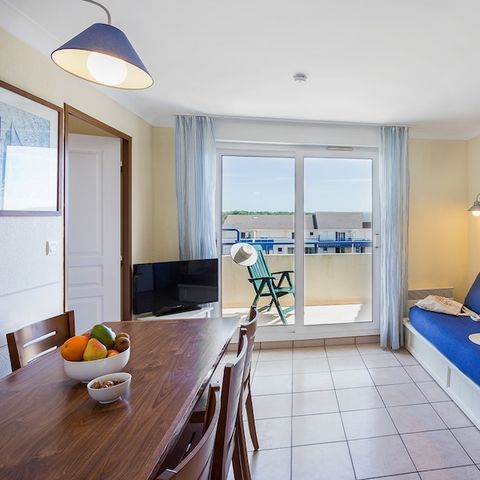 Appartement 6 personnes - 2 chambres - Balcon
