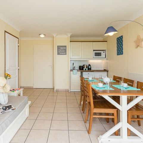 Appartement 6 personnes - 2 chambres - Balcon - Vue sur la mer