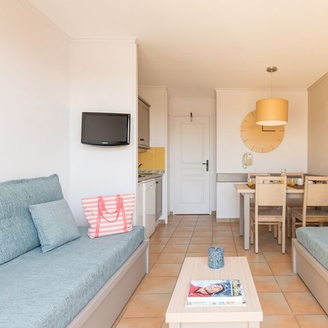 Studio 4 personnes - 1 coin nuit - Terrasse ou balcon