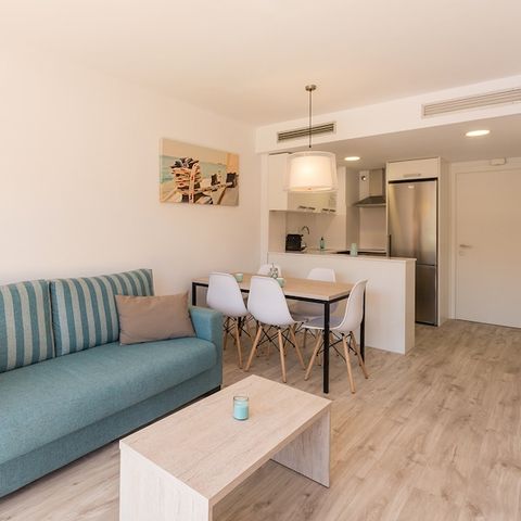 Appartement 5 personnes - 2 CHAMBRES - BALCON