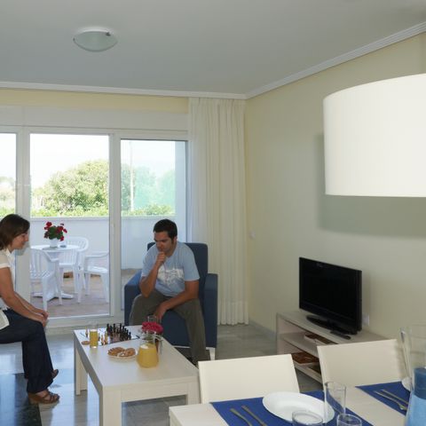 Appartement 6 personnes - 2 chambres - balcon