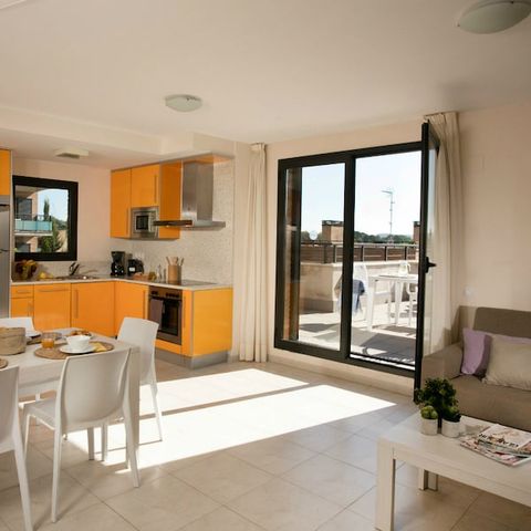 Appartement 6 personnes - 2 CHAMBRES - TERRASSE SPACIEUSE