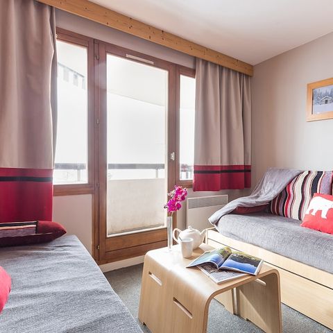 Studio 4 personnes - 1 coin - Nuit