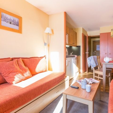 Appartement 6 personnes - 1 chambre - 1 coin - Nuit - Duplex