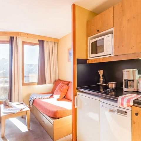 Appartement 6 personnes - 1 chambre - 1 coin - Nuit - Duplex