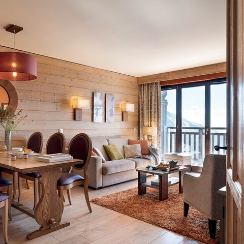 Appartement 6 personnes - 2 chambres - Balcon - Vue montagne dégagée