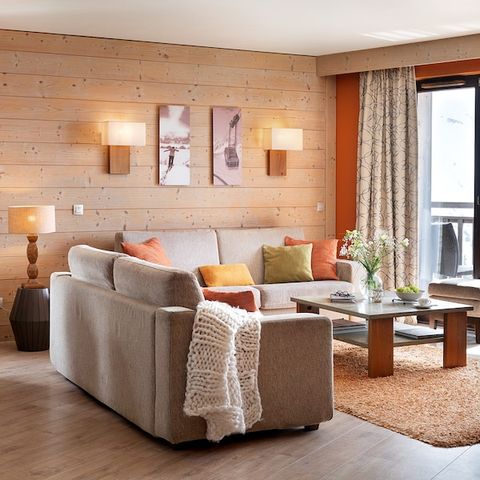 Appartement 8 personnes - 3 chambres - Balcon - Vue montagne dégagée