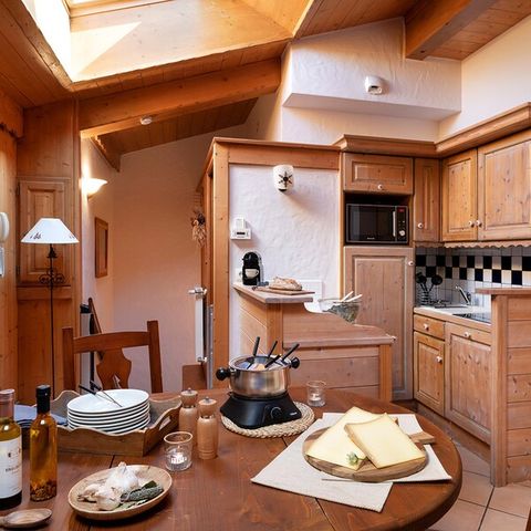 Appartement 6 personnes - 2 chambres - Sans vue extérieure