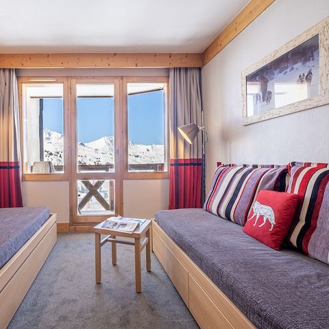 Appartement 6 personnes - - 1 chambre + 1 alcôve - Vue sur la montagne - Orientation sud