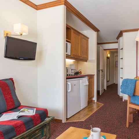 Appartement 4 personnes - 1 COIN NUIT - VUE MONTAGNE