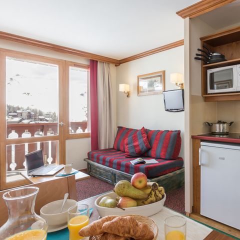 Appartement 4 personnes - 1 COIN NUIT - VUE MONTAGNE