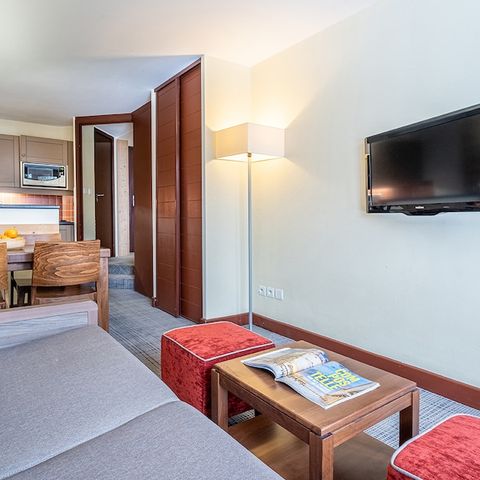 Appartement 4 personnes - 1 chambre - Balcon - Vue montagne