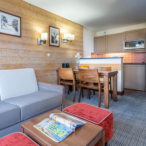 Appartement 4 personnes - 1 chambre - Balcon - Vue montagne