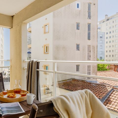 Studio 4 personnes - 1 coin - Nuit - Balcon