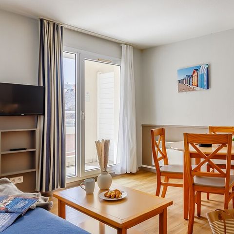 Studio 4 personnes - 1 coin - Nuit - Sans balcon