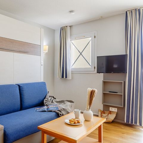 Studio 4 personnes - 1 coin - Nuit – Balcon