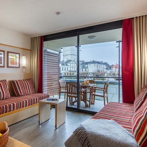 Appartement 5 personnes - 1 chambre - Terrasse ou Balcon
