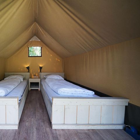Tente en toile et en bois 2 personnes - Mini