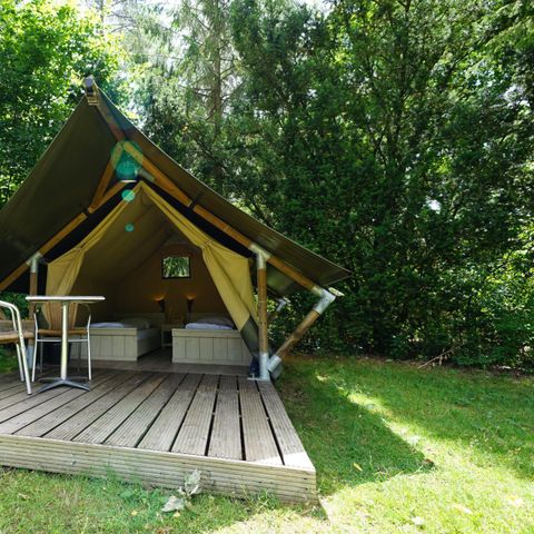 TENTE TOILE ET BOIS 2 personnes - Bébé