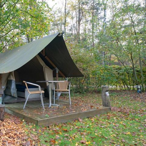 Tente en toile et en bois 2 personnes - Mini