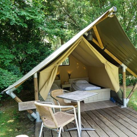 TENTE TOILE ET BOIS 2 personnes - Bébé