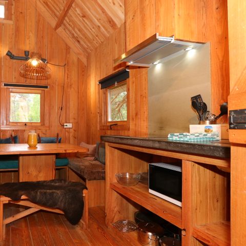 Hébergement 5 personnes - Cabane de hobo à l'altitude 5