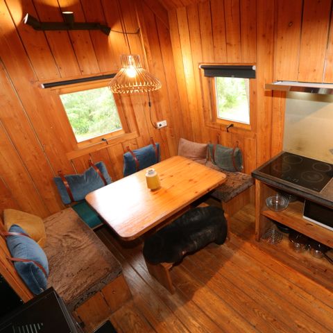 Hébergement 5 personnes - Cabane de hobo à l'altitude 5