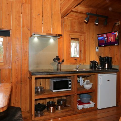 Hébergement 5 personnes - Cabane de hobo à l'altitude 5