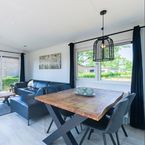 BUNGALOW 4 personnes - Salon de plage