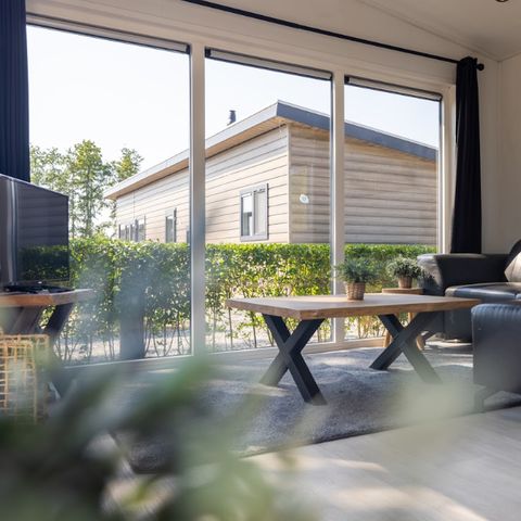 BUNGALOW 5 personnes - Salon de plage