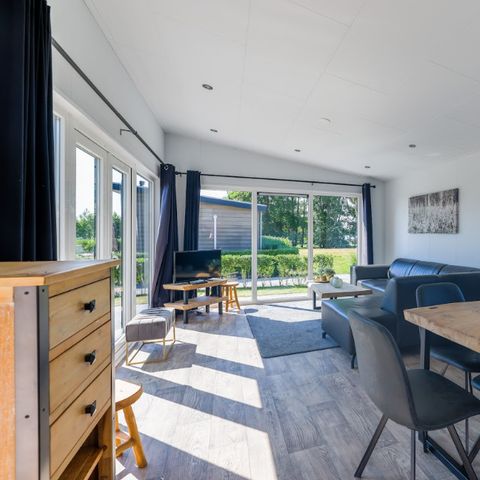 BUNGALOW 5 personnes - Salon de plage