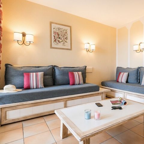 Appartement 6 personnes - 1 chambre - 1 alcôve - Terrasse ou balcon