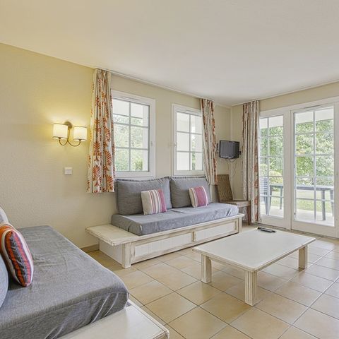 Appartement 8 personnes - 2 chambres à coucher - 1 alcôve - Terrasse ou balcon
