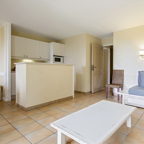 Appartement 8 personnes - 2 chambres à coucher - 1 alcôve - Terrasse ou balcon