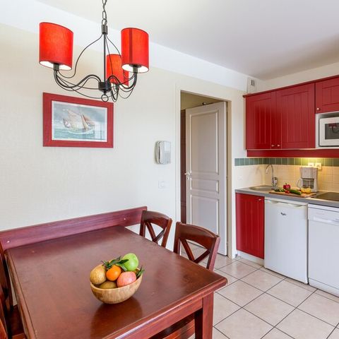 Appartement 5 personnes - 1 chambre - Terrasse ou balcon