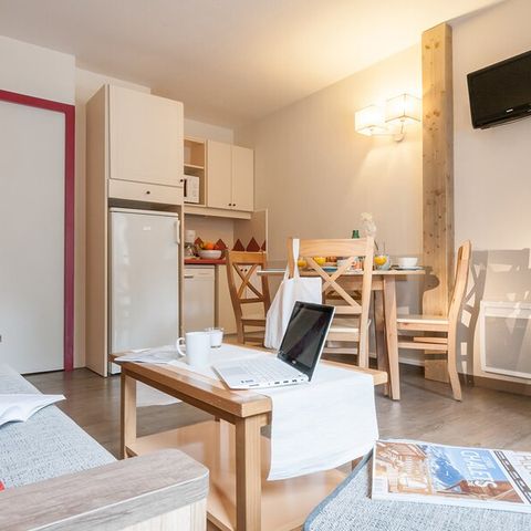 Studio 4 personnes - 1 COIN NUIT - RIVIÈRE