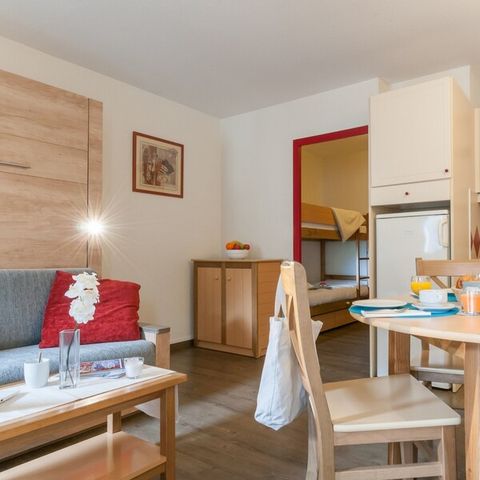 Studio 4 personnes - 1 COIN NUIT - RIVIÈRE