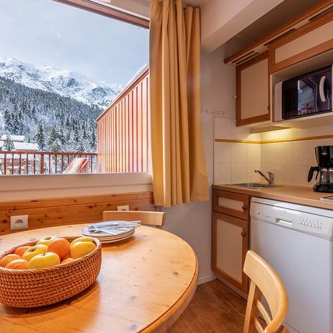 Studio 4 personnes - Studio 4 personnes - 1 coin nuit - Vue vallée - Balcon